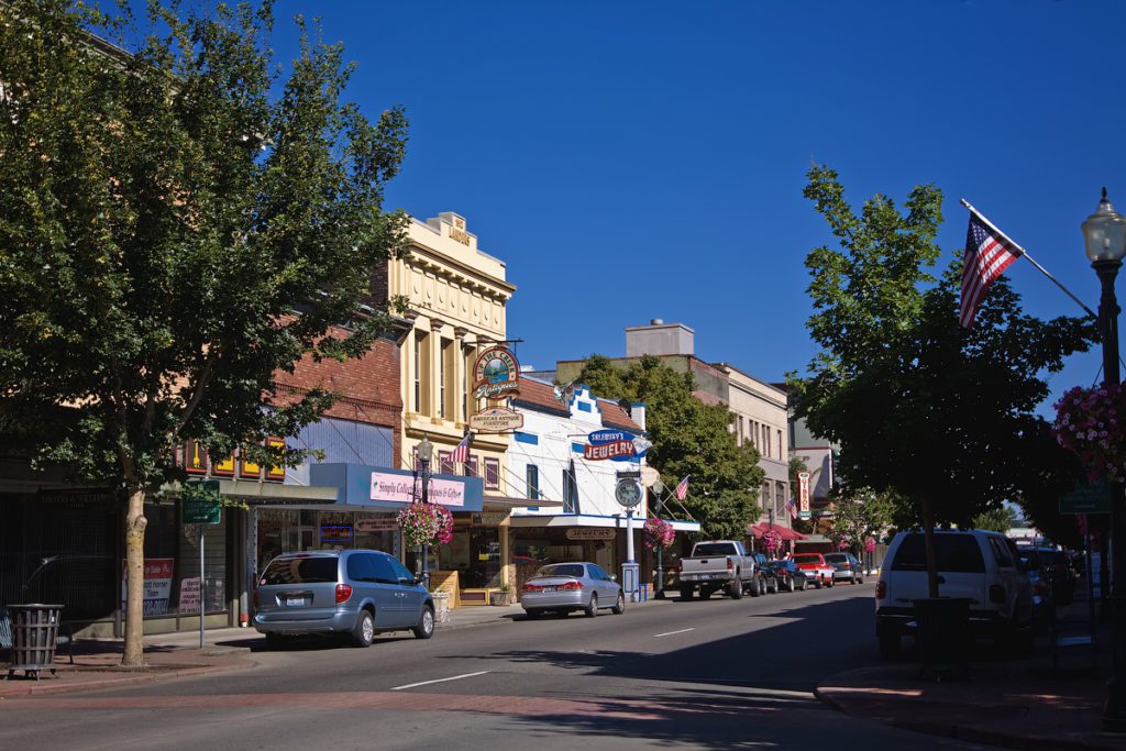 Centralia, WA downtown historic district